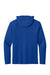 Richardson RA7110LSH Mens Clutch Long Sleeve Hooded T-Shirt Hoodie Royal Blue Flat Back