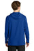 Richardson RA7110LSH Mens Clutch Long Sleeve Hooded T-Shirt Hoodie Royal Blue Model Back