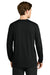 Richardson RA7110LS Mens Clutch Long Sleeve Crewneck T-Shirt Black Model Back