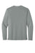 Richardson RA7110LS Mens Clutch Long Sleeve Crewneck T-Shirt Grey Flat Back