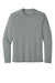 Richardson RA7110LS Mens Clutch Long Sleeve Crewneck T-Shirt Grey Flat Front