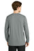 Richardson RA7110LS Mens Clutch Long Sleeve Crewneck T-Shirt Grey Model Back