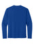 Richardson RA7110LS Mens Clutch Long Sleeve Crewneck T-Shirt Royal Blue Flat Back