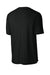 Richardson RA7110SS Mens Clutch Short Sleeve Crewneck T-Shirt Black Forn Back