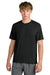 Richardson RA7110SS Mens Clutch Short Sleeve Crewneck T-Shirt Black Model Front