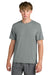 Richardson RA7110SS Mens Clutch Short Sleeve Crewneck T-Shirt Grey Model Front