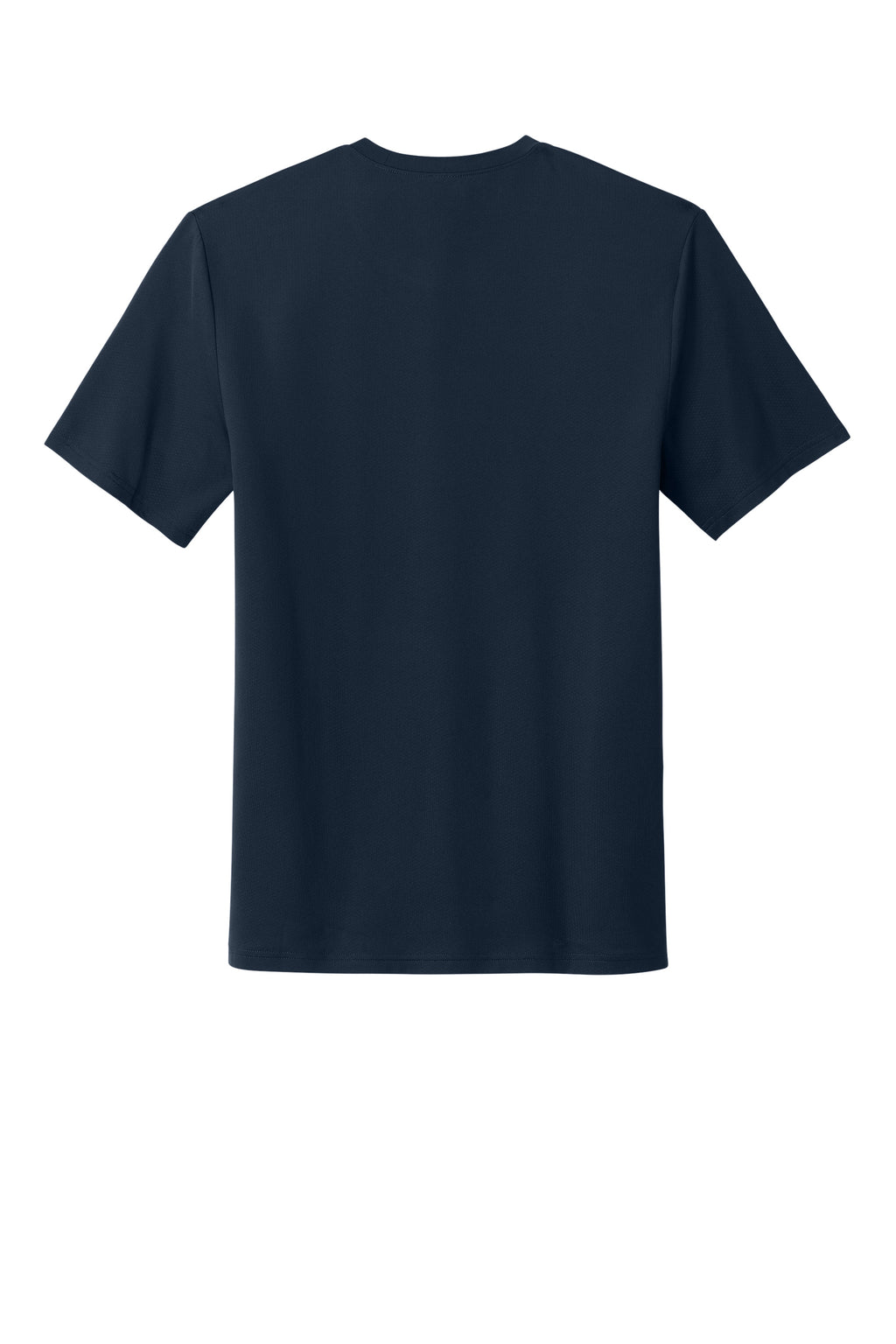 Richardson RA7110SS Mens Clutch Short Sleeve Crewneck T-Shirt Navy Blue Flat Back