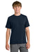 Richardson RA7110SS Mens Clutch Short Sleeve Crewneck T-Shirt Navy Blue Model Front