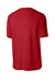 Richardson RA7110SS Mens Clutch Short Sleeve Crewneck T-Shirt Red Forn Back