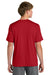Richardson RA7110SS Mens Clutch Short Sleeve Crewneck T-Shirt Red Model Back