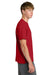 Richardson RA7110SS Mens Clutch Short Sleeve Crewneck T-Shirt Red Model Side