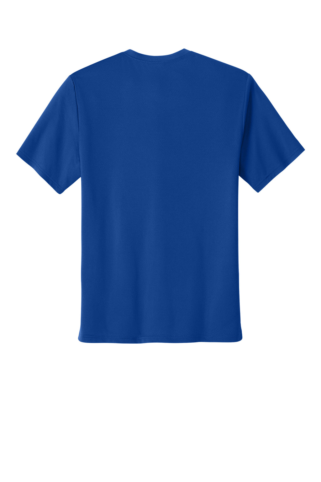 Richardson RA7110SS Mens Clutch Short Sleeve Crewneck T-Shirt Royal Blue Flat Back