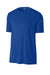 Richardson RA7110SS Mens Clutch Short Sleeve Crewneck T-Shirt Royal Blue Form Front