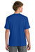 Richardson RA7110SS Mens Clutch Short Sleeve Crewneck T-Shirt Royal Blue Model Back