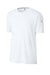Richardson RA7110SS Mens Clutch Short Sleeve Crewneck T-Shirt White Form Front
