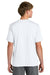 Richardson RA7110SS Mens Clutch Short Sleeve Crewneck T-Shirt White Model Back