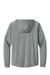 Richardson RA7200LSH Mens Charge Performance Fleece Hooded Sweatshirt Hoodie w/ Pouch Pocket Grey Flat Back