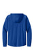 Richardson RA7200SSH Mens Charge Performance Fleece Short Sleeve Hooded Sweatshirt Hoodie w/ Pouch Pocket Royal Blue Flat Back