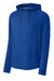 Richardson RA7200LSH Mens Charge Performance Fleece Hooded Sweatshirt Hoodie w/ Pouch Pocket Royal Blue Form Front