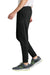 Richardson RA7201B Mens Charge Performance Fleece Jogger Sweatpants w/ Pockets Black Model Side