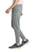 Richardson RA7201B Mens Charge Performance Fleece Jogger Sweatpants w/ Pockets Grey Model Side