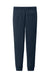 Richardson RA7201B Mens Charge Performance Fleece Jogger Sweatpants w/ Pockets Navy Blue Flat Back