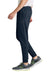 Richardson RA7201B Mens Charge Performance Fleece Jogger Sweatpants w/ Pockets Navy Blue Model Side