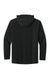 Richardson RA7400FZH Mens Barrage Full Zip Hooded Wind Jacket Black Flat Back