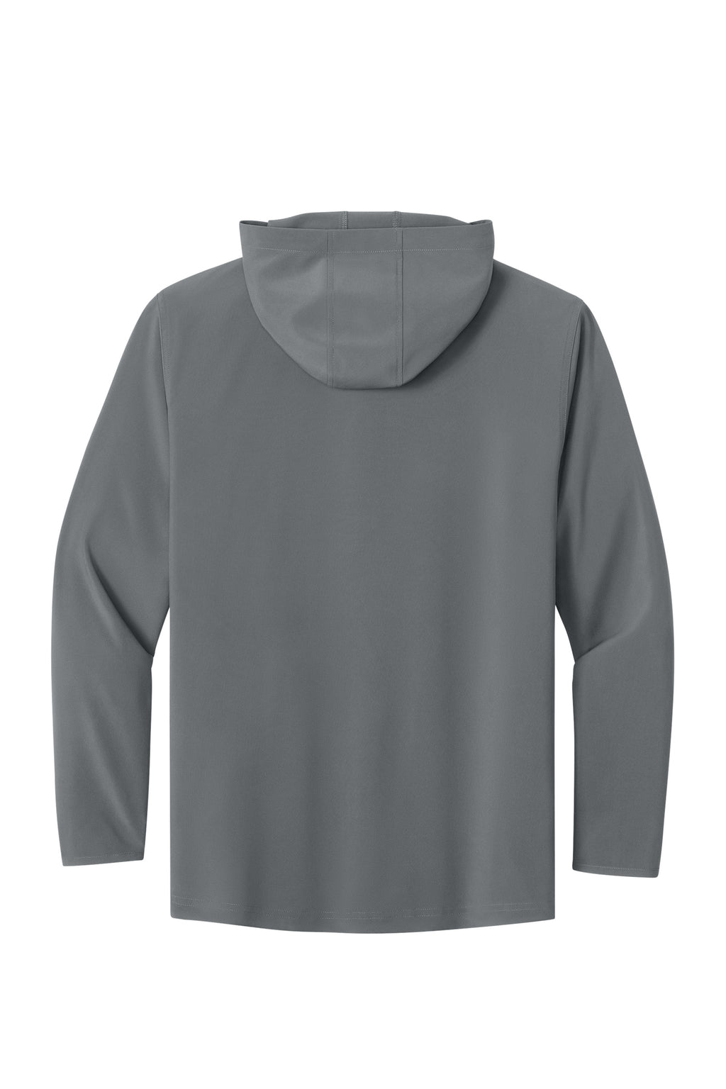 Richardson RA7400FZH Mens Barrage Full Zip Hooded Wind Jacket Charcoal Grey Flat Back