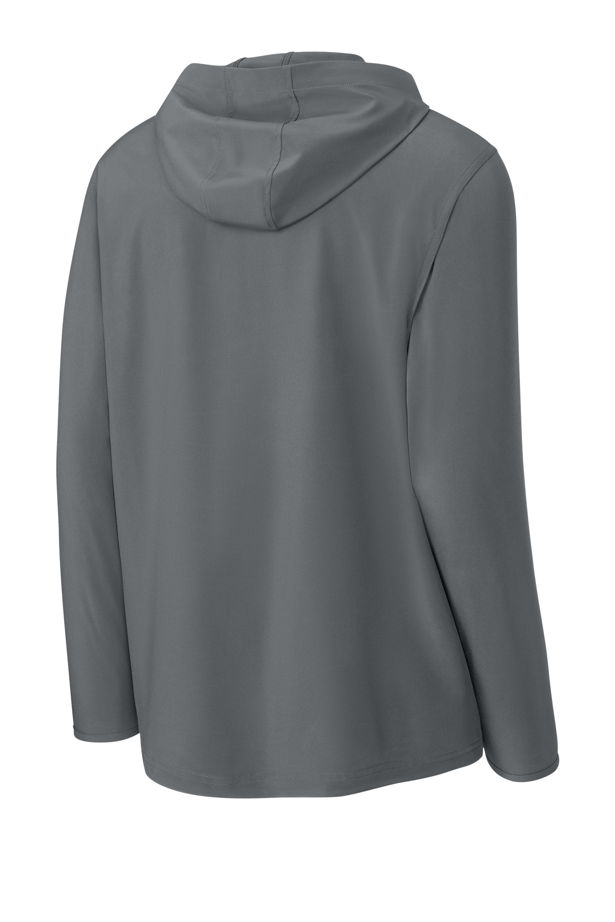 Richardson RA7400FZH Mens Barrage Full Zip Hooded Wind Jacket Charcoal Grey Forn Back