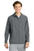 Richardson RA7400FZH Mens Barrage Full Zip Hooded Wind Jacket Charcoal Grey Model Front