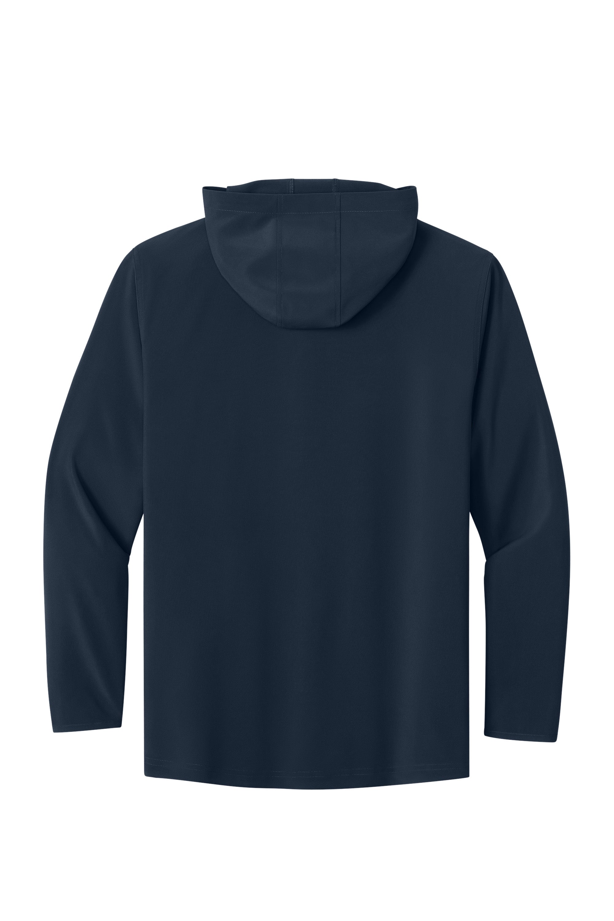 Richardson RA7400FZH Mens Barrage Full Zip Hooded Wind Jacket Navy Blue Flat Back