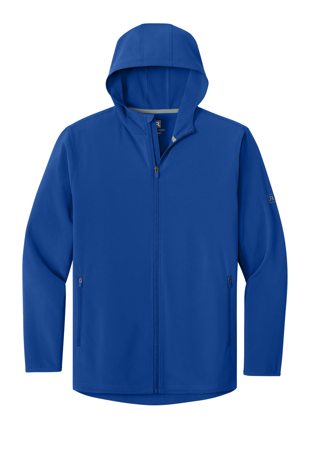 Richardson RA7400FZH Mens Barrage Full Zip Hooded Wind Jacket Royal Blue Flat Front