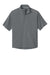 Richardson RA7400SSQ Mens Barrage Short Sleeve 1/4 Zip Wind Jacket Charcoal Grey Flat Front
