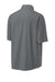Richardson RA7400SSQ Mens Barrage Short Sleeve 1/4 Zip Wind Jacket Charcoal Grey Forn Back