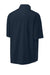 Richardson RA7400SSQ Mens Barrage Short Sleeve 1/4 Zip Wind Jacket Navy Blue Forn Back