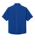 Richardson RA7400SSQ Mens Barrage Short Sleeve 1/4 Zip Wind Jacket Royal Blue Flat Back