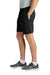 Richardson RA7401B Mens Barrage Stretch Woven Training Shorts w/ Pockets Black Model Side