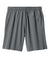 Richardson RA7401B Mens Barrage Stretch Woven Training Shorts w/ Pockets Charcoal Grey Flat Back