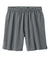 Richardson RA7401B Mens Barrage Stretch Woven Training Shorts w/ Pockets Charcoal Grey Flat Front