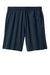 Richardson RA7401B Mens Barrage Stretch Woven Training Shorts w/ Pockets Navy Blue Flat Back
