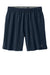 Richardson RA7401B Mens Barrage Stretch Woven Training Shorts w/ Pockets Navy Blue Flat Front