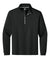 Richardson RA7500Q Mens Vertex 1/4 Zip Sweatshirt Black Flat Front