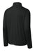 Richardson RA7500Q Mens Vertex 1/4 Zip Sweatshirt Black Forn Back