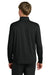 Richardson RA7500Q Mens Vertex 1/4 Zip Sweatshirt Black Model Back