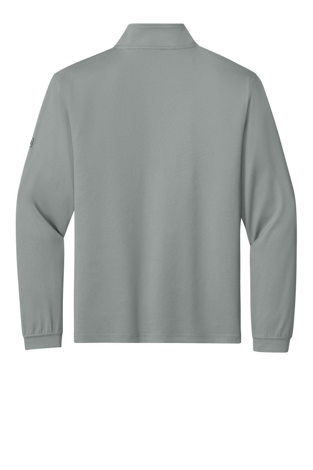 Richardson RA7500Q Mens Vertex 1/4 Zip Sweatshirt Grey Flat Back