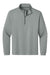 Richardson RA7500Q Mens Vertex 1/4 Zip Sweatshirt Grey Flat Front