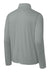 Richardson RA7500Q Mens Vertex 1/4 Zip Sweatshirt Grey Forn Back