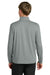 Richardson RA7500Q Mens Vertex 1/4 Zip Sweatshirt Grey Model Back