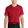 Richardson Mens Select 2 Button Baseball Jersey - Red - Coming Soon